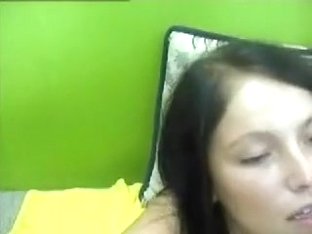 College Girl On Webcam Masturbates