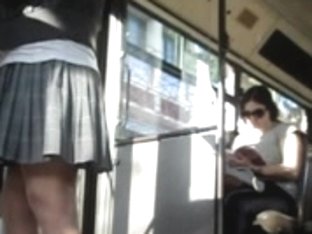 Perfect Kinky Big Ass Upskirt Shot Made In A Public Bus