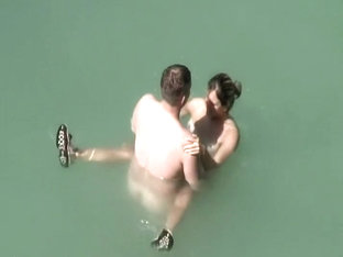 Voyeur Notices They Fuck In The Water