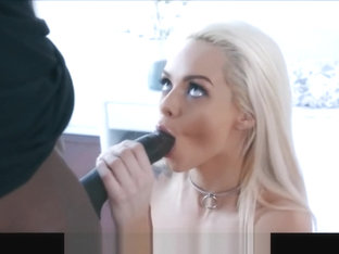 Hot Petite Blonde Teen Seduces Black Cop With Huge Cock