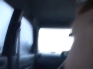 Lustful Pair Have Sexy Sex In Their Car.