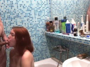 Hot Shower Sex With Msutopia - Creampie