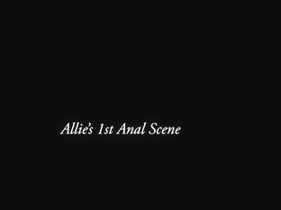 Allie Haze First Anal Scene !