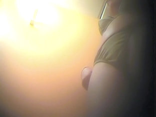 Erotic Changing Room Clip Of Girl With Sexy Clefts