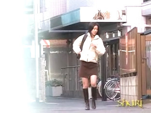 Public Sharking Surprise With Amiable Japanese Broad Being Caught Of Her Guard