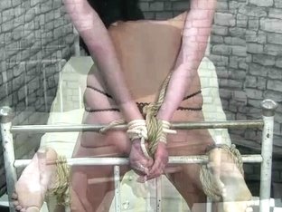 Kinky Teen Gets Her Little Feet Caned And Tortured