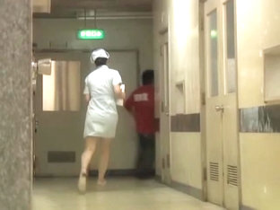 Naughty Japanese Bottom Sharking For The Hospital Nurse