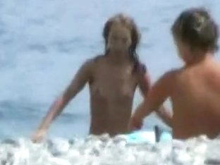 Horny Voyeur Loves To Spy On Nude People On The Beach.