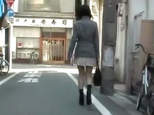 Tender Dressed Up Babe Having Unexpected Sharking Experience On The Street