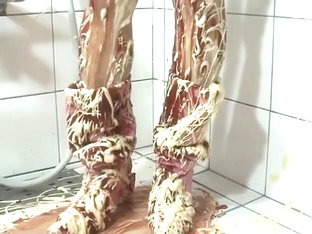 Wet And Messy Boots Scene 21