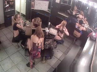 Camera In Strippers Change Room