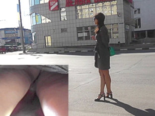 Lonely Girl Becomes A Star Of The Amatuer Upskirt Scene