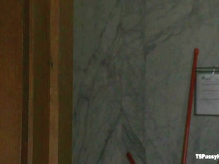 Ts Honey fucks The Dean of Her College with Her HUGE COCK