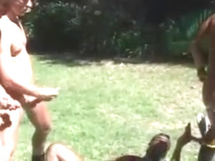 Group of pigs fisting