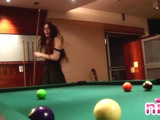 Hot Slut Lesbian Nina Goes Solo