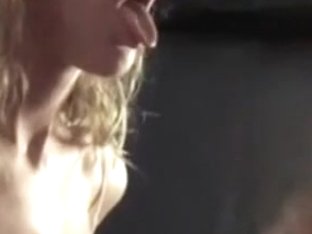 Hawt Blond Sucks And Acquires Cum On Her Super Small Concupiscent Tits