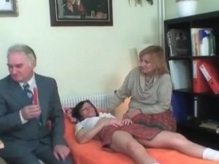 Mature Couple Having Fun With Hot Babe