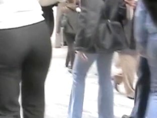 Street and store tight pants voyeur video colletction