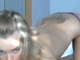 Blonde Sucking My Dick Hard