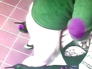 Crossdresser fucked in doggy style