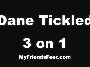 Dane Tickled 3 on 1