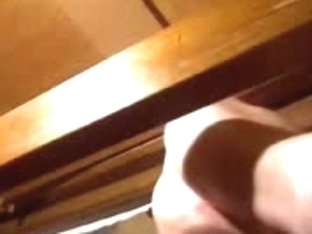 Hidden Livecam Underneath Desk Of My Old Mommy Caught Her Fingering