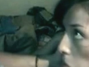 Fantastic oral-job suction skills from latin chick sweetheart