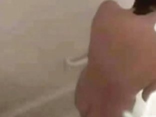 Hot Solo Shower Scene Caught By Hidden Cam In Bathroom