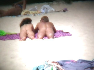 Mature Nudist Hidden Beach Voyeur Video