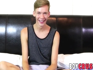 Nasty Twink Tyler Tells Us What He Likes Doing While Fucking