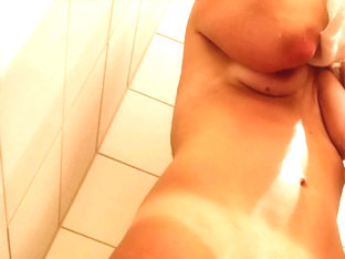 Sexy Milf In Hotel Shower