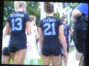 Stalking Sexy Volleyball Team ASS - Ameman