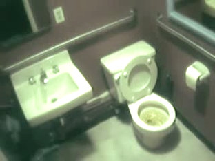 Toilet Voyeur With Guy