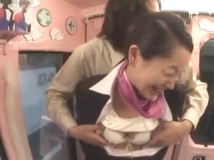 Amazing Japanese Whore Aoki Misora, Reiko Asahina In Exotic Stockings, Blowjob Jav Video