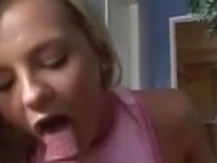 Golden-haired Wench Sucks & Copulates A Hard Wang