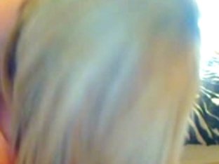 Blonde Preggo Girl In Webcam
