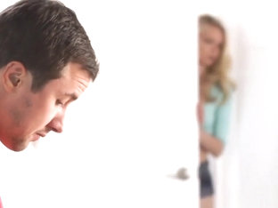 Step Mom Teaching Daughter Blowjob Threesome