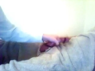 Dick tied up, vibrated, and milked