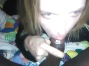 Blackcockhoe sissy interracial black dick suck