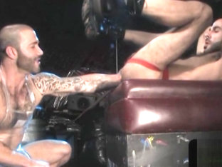 Anally stretched stud getting dominated