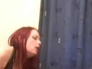 Sextape Of A Horny Redhead Slut
