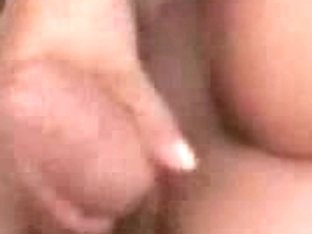 Sweet Wife With Big Natural Boobs Caresses Husband's Cock