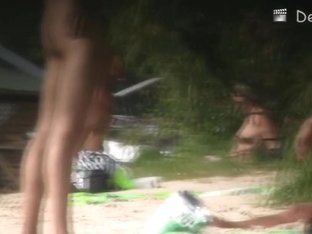 Hidden Camera Takes Good Shots On A Nudist Beach