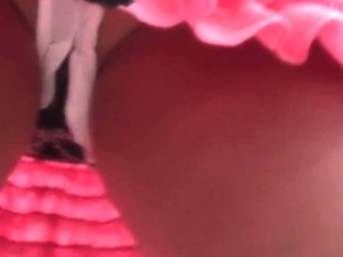 Juicy ass eating up a thong in a horny voyeur's video