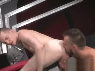 Boys fisted video gay Aiden Woods is on his back and bellows to Axel