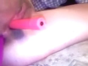 Fake Double Penetration With Dildos During The Time That My Boyfriend Films Me