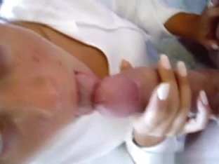 Hot Blonde Sucks Cock Pov, Teases With Her Eyes And Swallows.