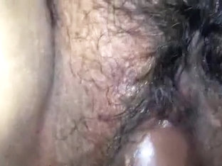 POV Hirsute Snatch Black Rod