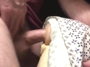 Cumming through my pussy toy after fucking it