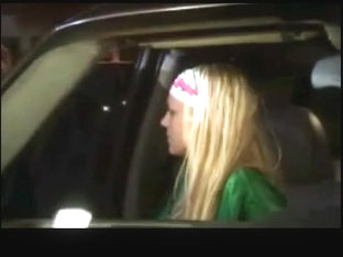 Britney Upskirtin Car by TROC